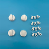 MANOPOLE REGOLAZIONE PIANO CUCINA 16 PZ ( 42 MM+6S+8S+6/8H+6/6H) BIANCO