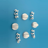 MANOPOLE REGOLAZIONE PIANO CUCINA 16 PZ ( 42 MM+6S+8S+6/8H+6/6H) BIANCO