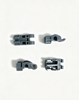 CUSCINETTI CESTO LAVASTOVIGLIE 4 PZ C00314875-C00314334-481010600198-481253578098