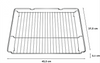 GRIGLIA FORNO 00577170, 577170 455 X 375 CM