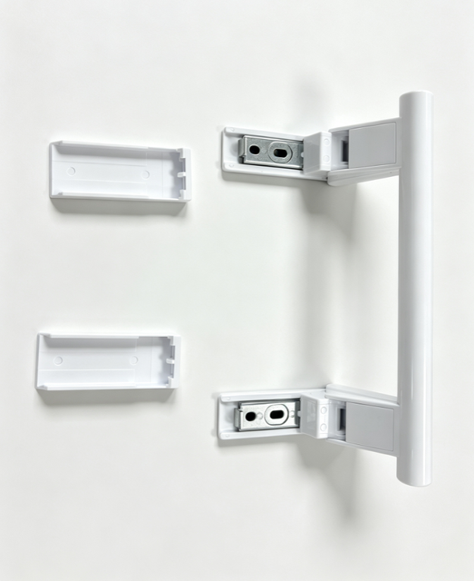 MANIGLIA PORTA CONGELATORE CON COPERTURA 2 PZ (207MM) 7432600 7430668 743066800